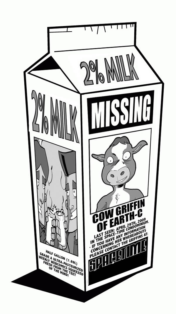 Missing Cow Milk Carton Coloring Page - NetArt