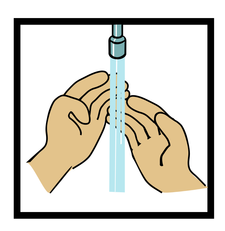 free clipart images hand washing - photo #10