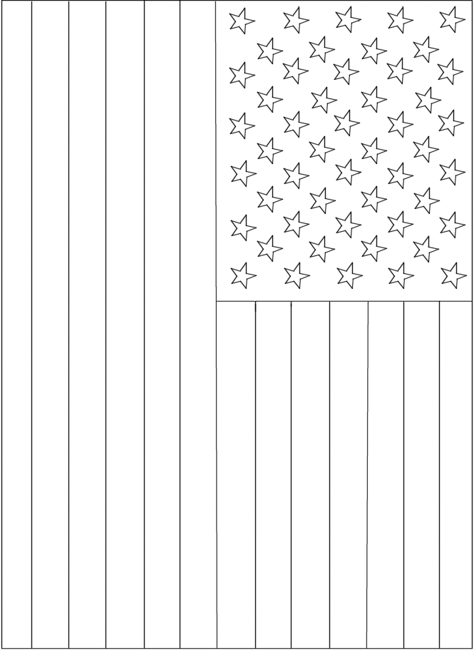 29+ Coloring Pages Of American Flag Pics