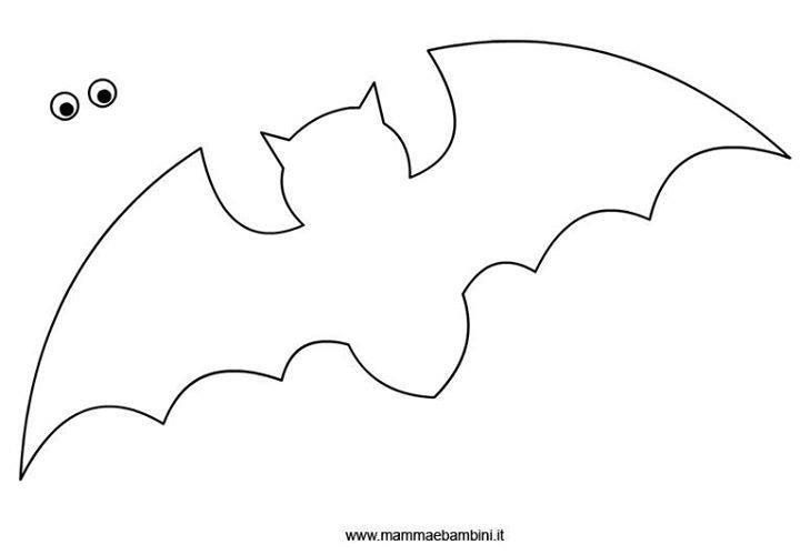 bat drawing template