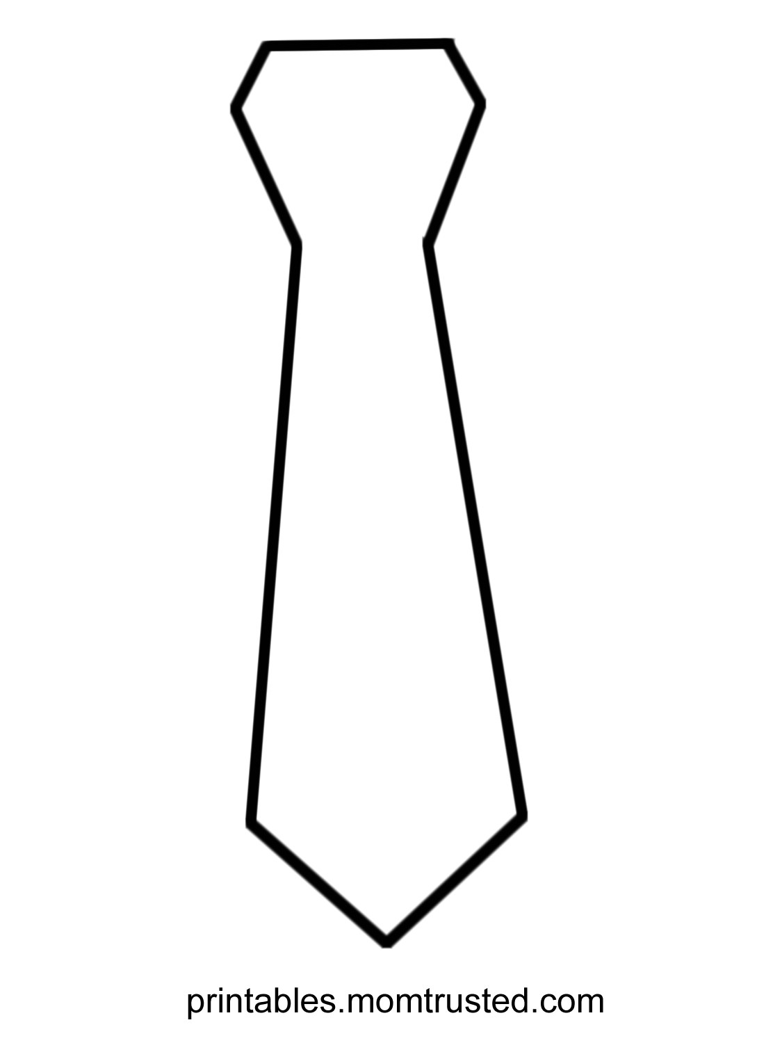 clipart tie black and white - photo #42