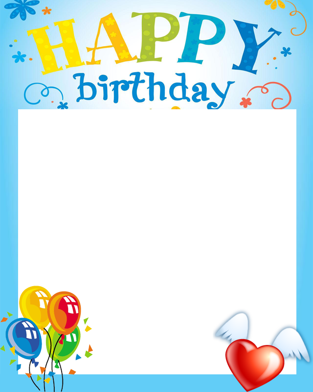 free clipart birthday frames - photo #31