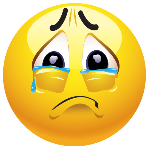 Crying Emoticons - Clipart library