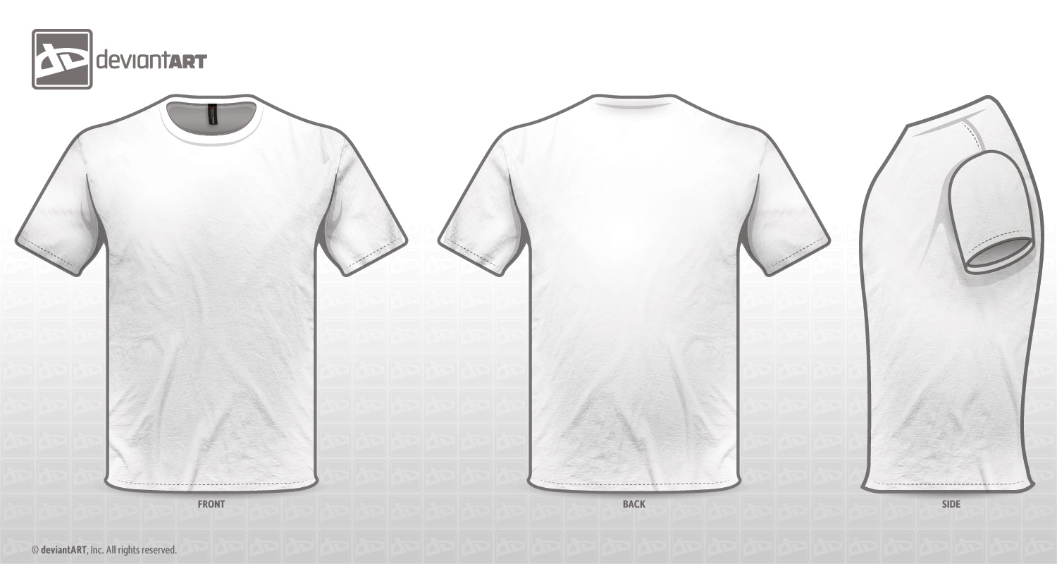 Tee Shirt Template Png images