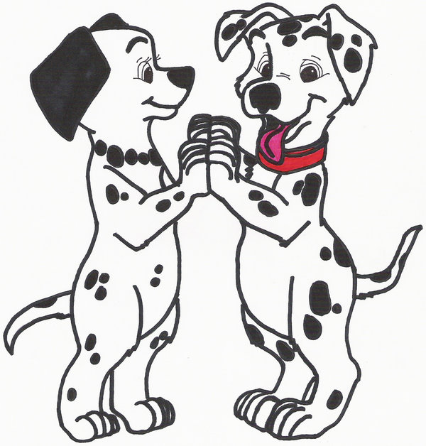 Dalmatian Dog Clipart