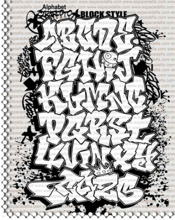 Letters On Clipart Library Graffiti Alphabet Calligraphy And