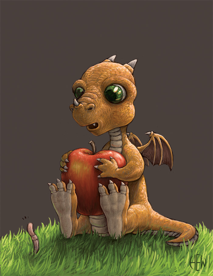 Baby Dragon by AlvinHew on Clipart library