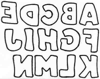 Free Printable Block Letters Clip Art Library