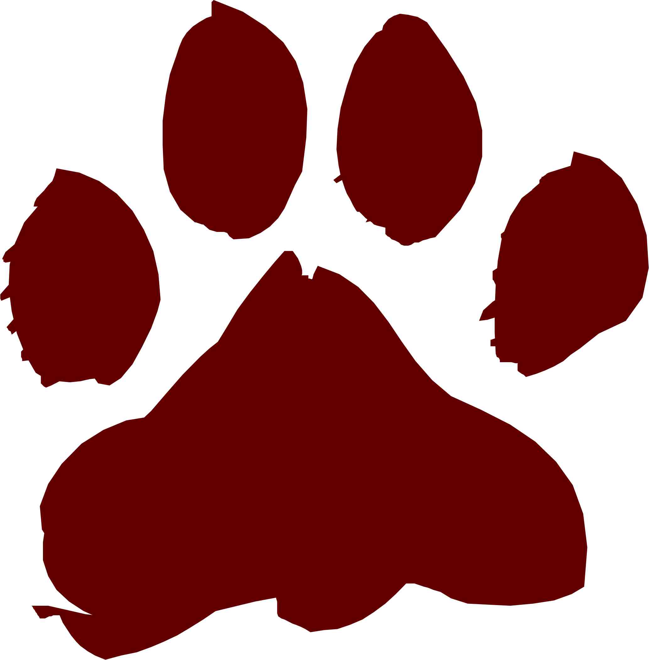 Free Tiger Paw Embroidery Design - HD Photos Gallery
