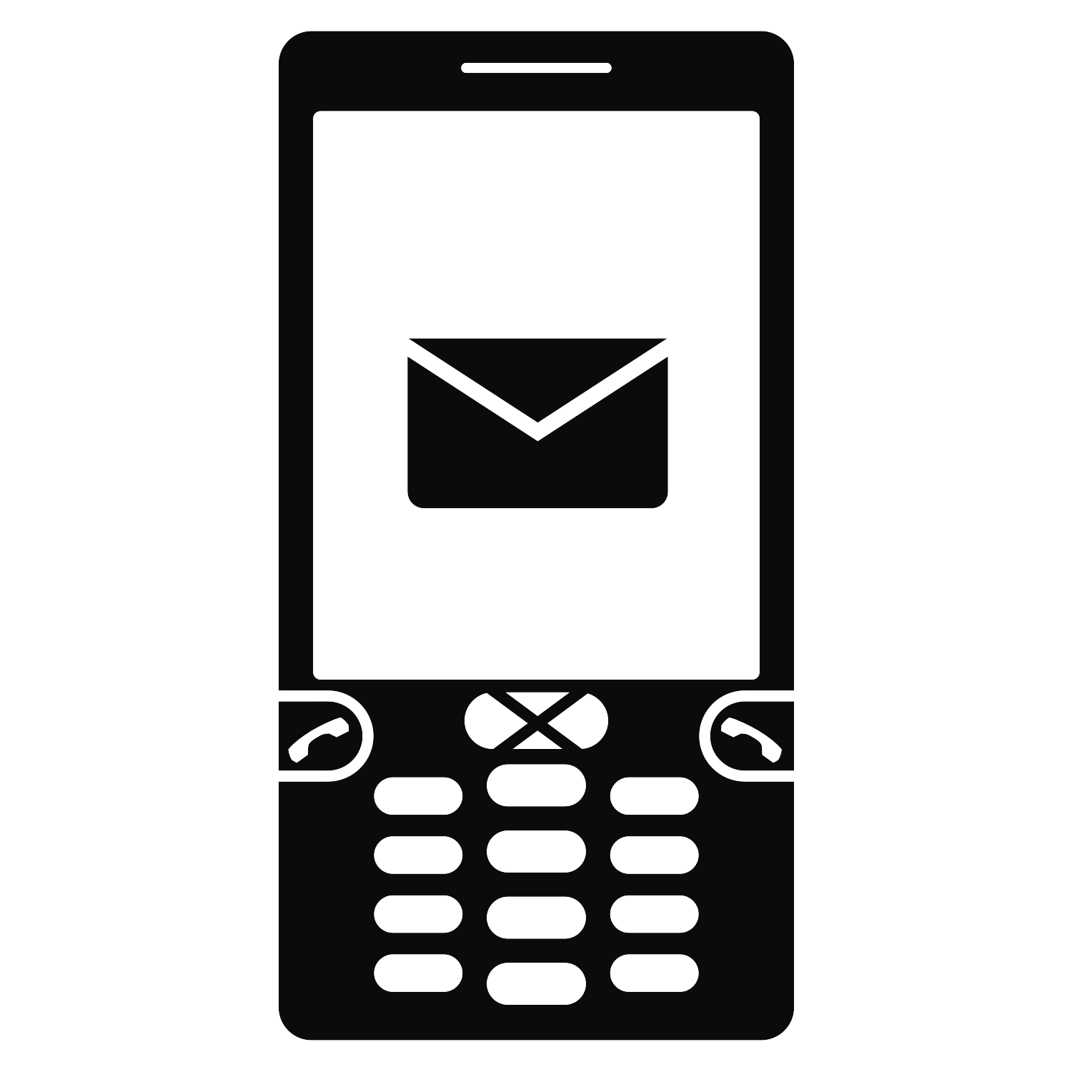Images For  Mobile Phone Vector Icon