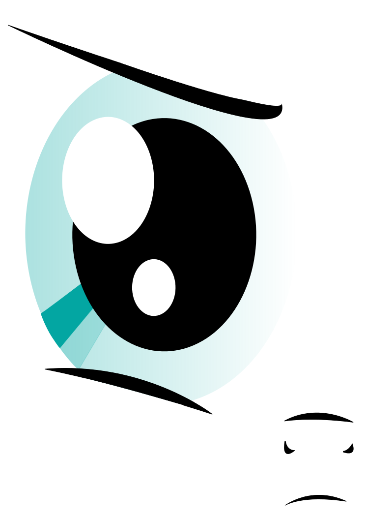 MLP Eye Vector Test by LePony on Clipart library