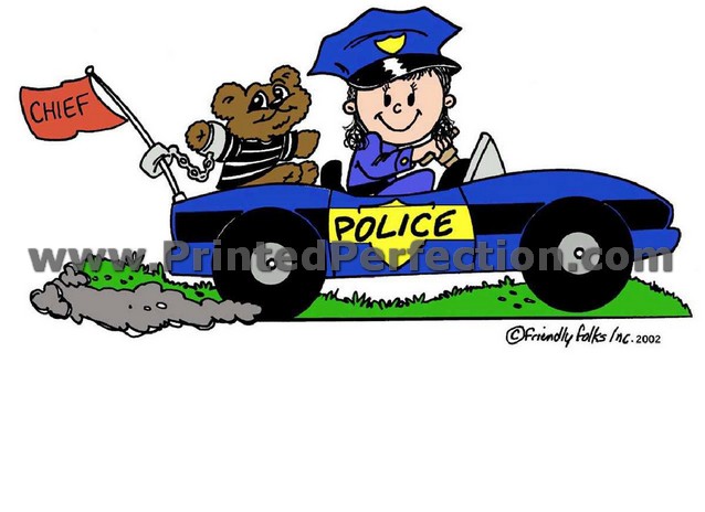 girl police officer cartoon - Clip Art Library