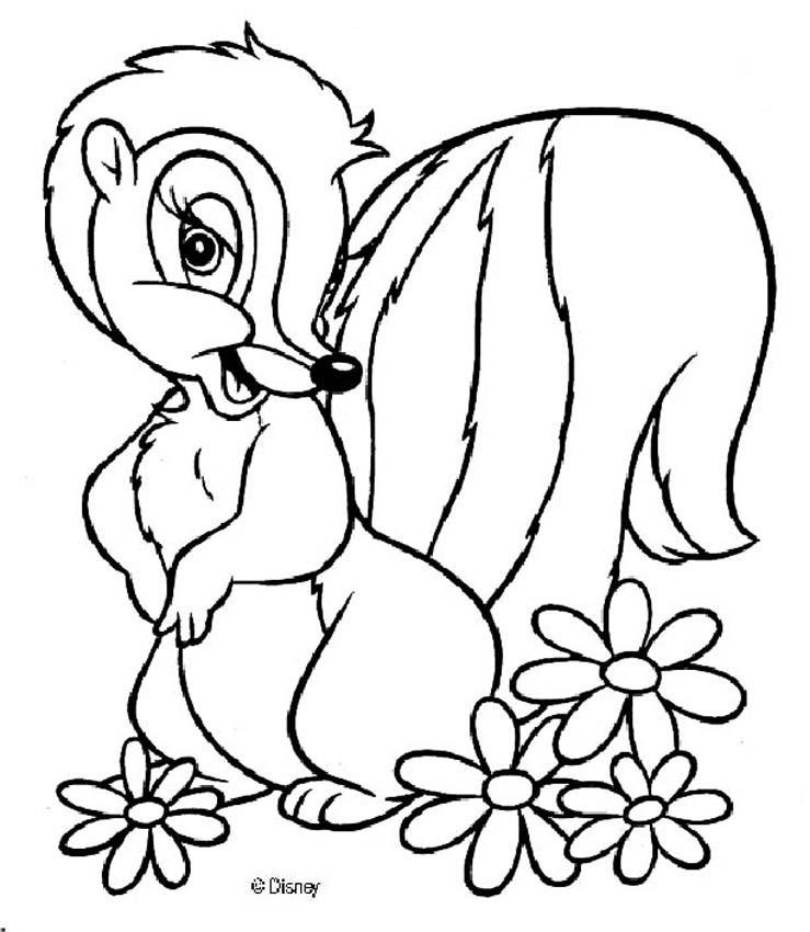 Bambi Coloring Pages Disney | Coloring Pages For Kids