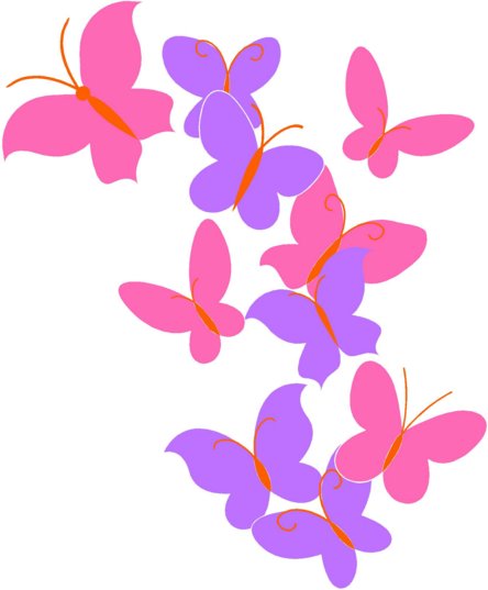Butterfly Graphic - Clipart library