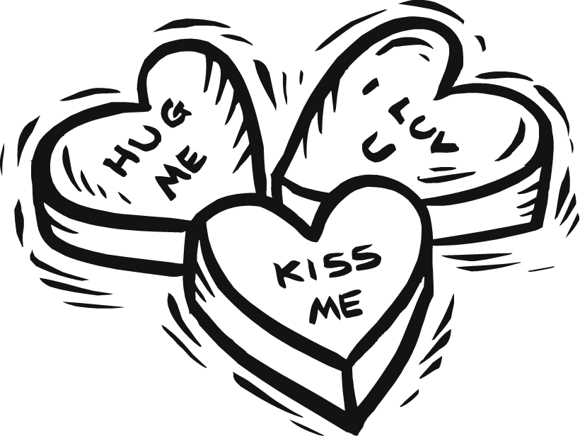 Valentines Day Coloring Pages - Cute Love and Funny Wallpapers 