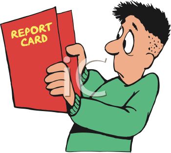Report Card Clip Art