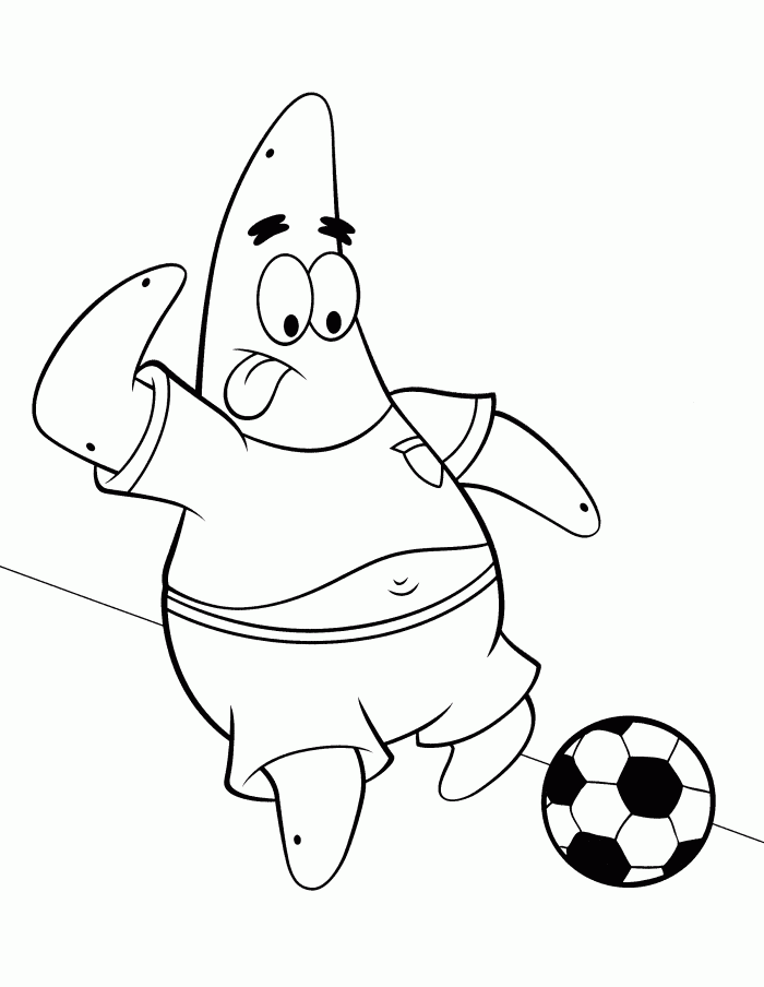 Big Man Football Player Coloring Page | Kids Coloring Page