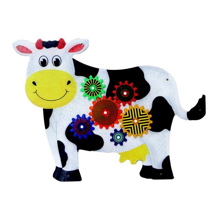 Cow Wall Panel - Wall Activity Play Panels for Children