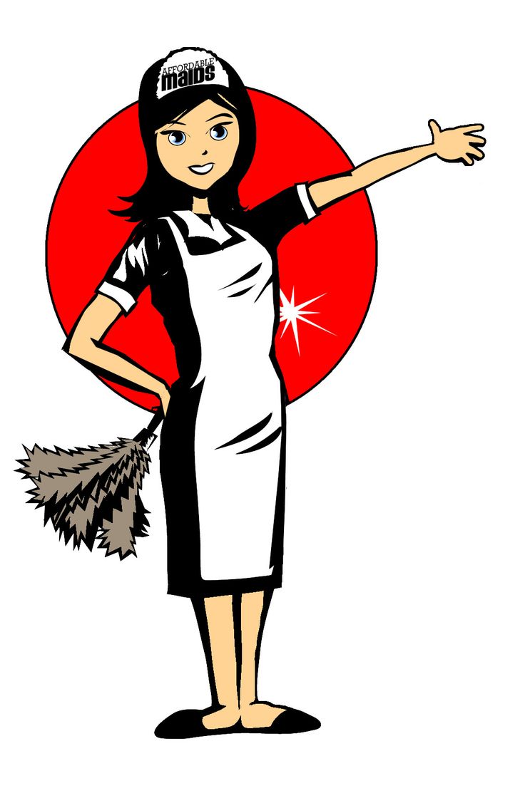Maid Service Illustration | :: Cleaning Clip Art  Illustrations :: |�