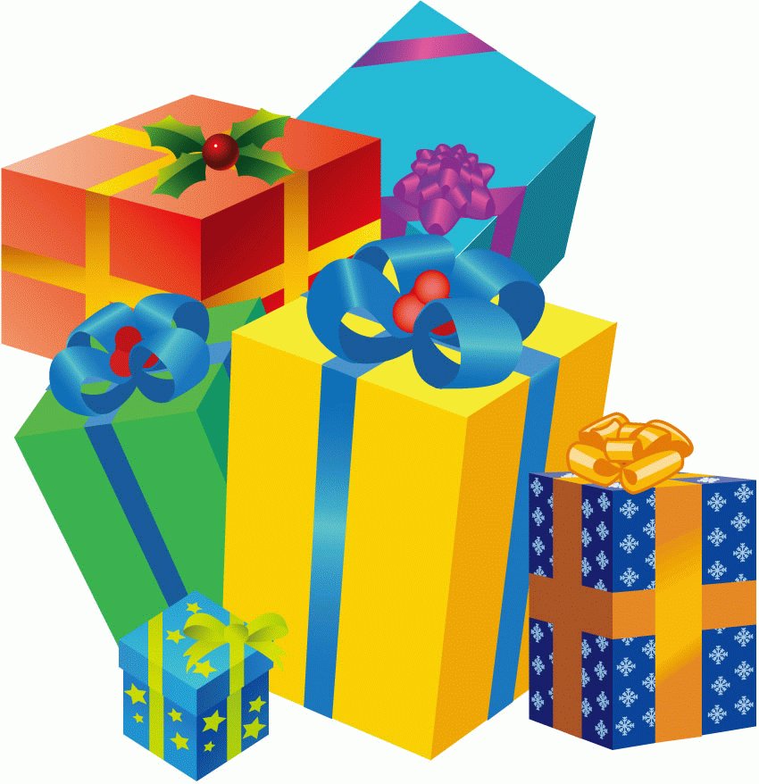 clipart birthday gift boxes - photo #37