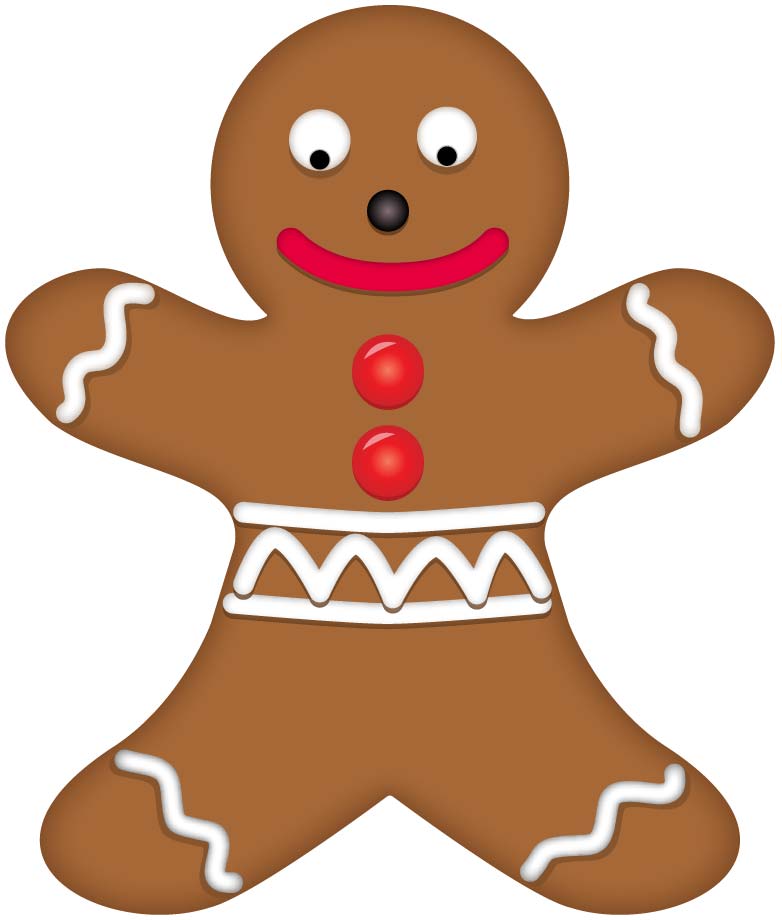 free gingerbread man clipart - photo #48