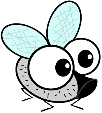 Pictures Of Cartoon Flies - Clipart library