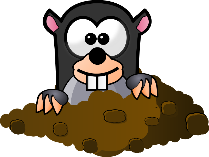 Free Cartoon Mole Clip Art