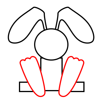 Drawing a cartoon bunny - Clipart library - Clipart library