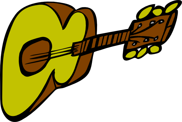 Acoustic Guitar clip art - vector clip art online, royalty free 