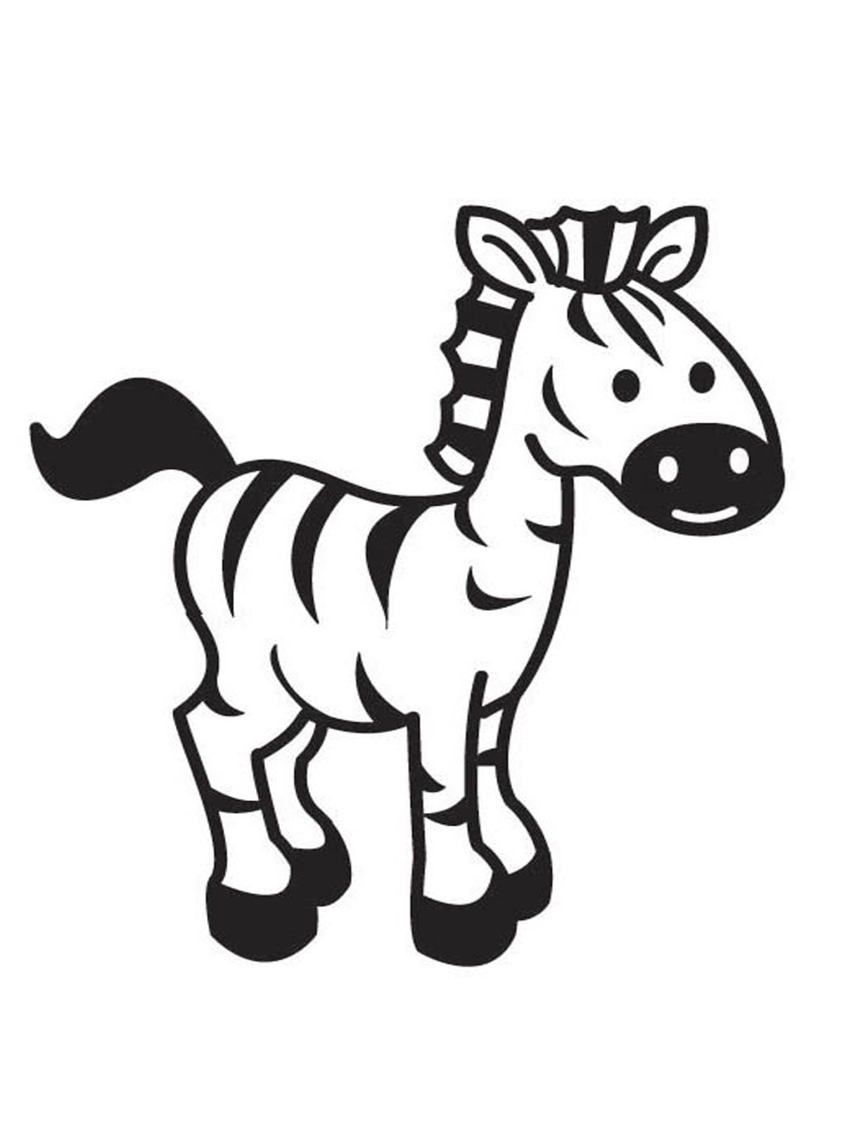 Free Printable Zebra Print Stencil, Download Free Printable Zebra Print