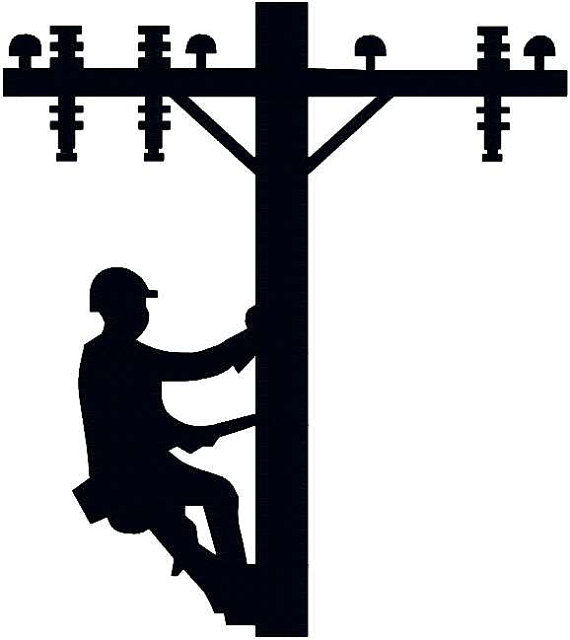 Lineman Silhouette - Clipart library