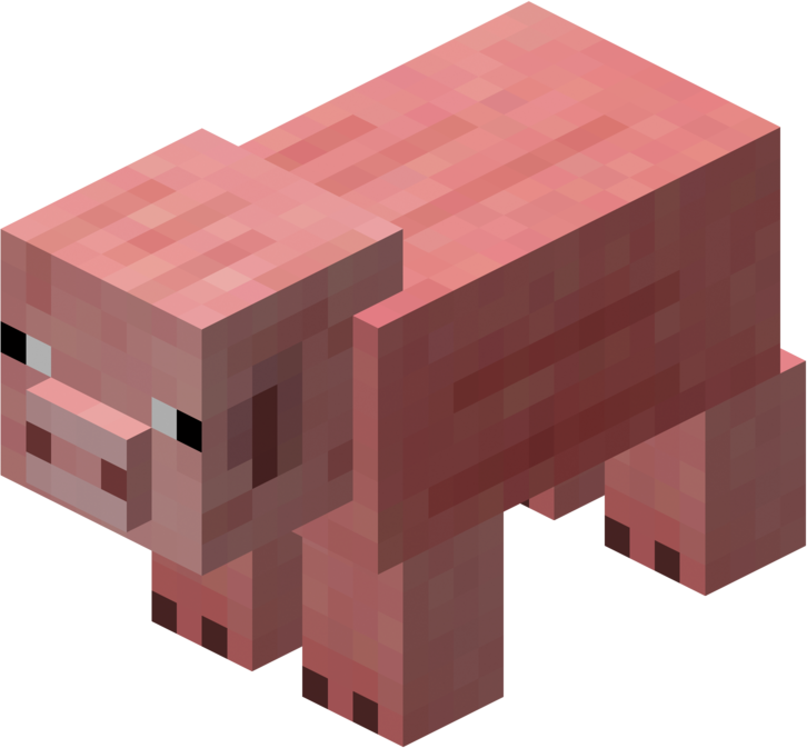 Minecraft Pig Side View Images  Pictures - Becuo