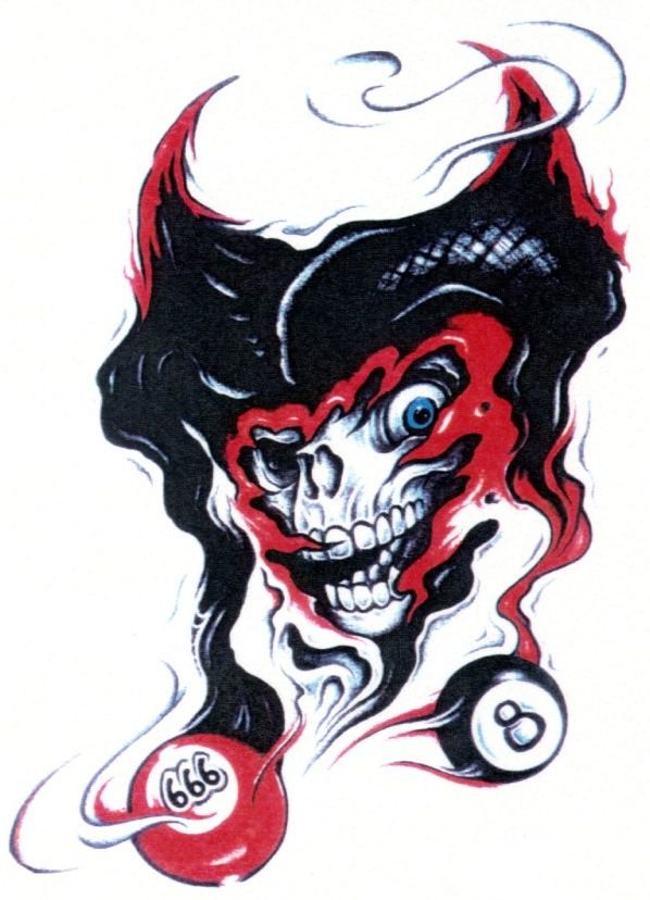 Pin Demon Clown Drawings Hawaii Dermatology Pelautscom on Pinterest