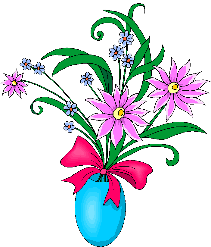 Free Clipart Flowers Vase.
