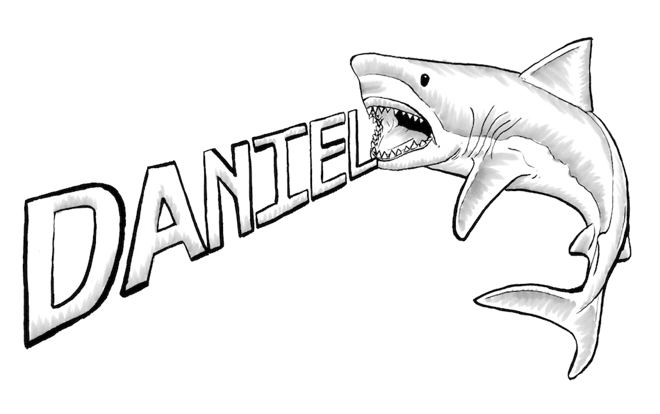 Free Shark Line Art, Download Free Shark Line Art png images, Free