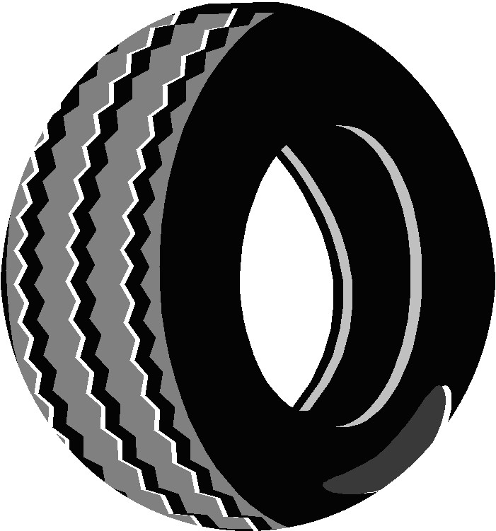 free car tire clipart