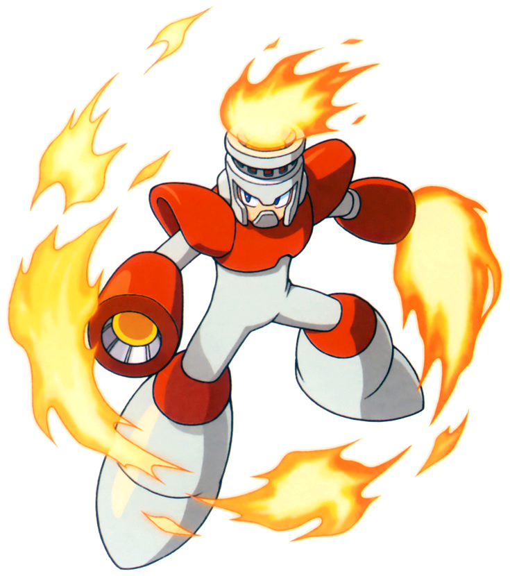 Image - CW-07-FireMan-Art.jpg - MMKB, the Mega Man Knowledge Base 