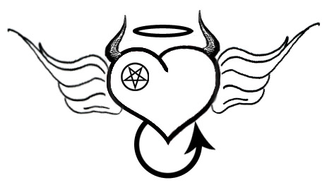 devil girl tattoo designs