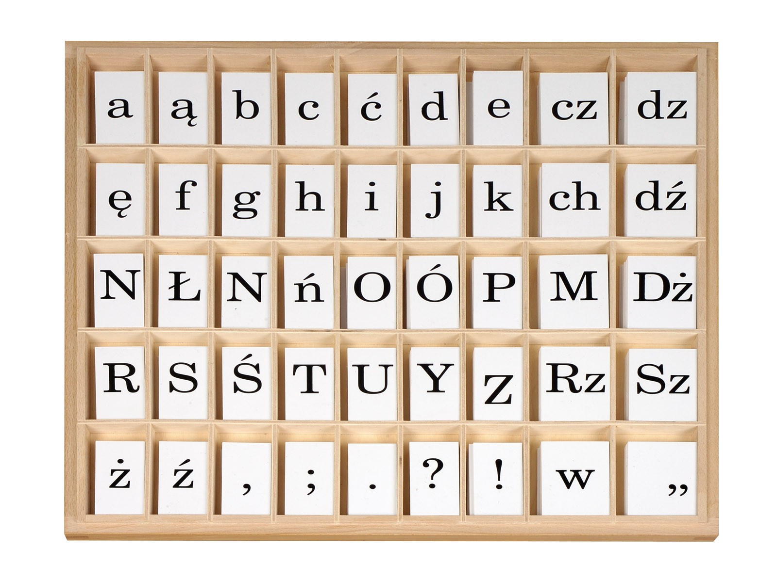 Ruchomy alfabet. Litery drukowane - iPomoce
