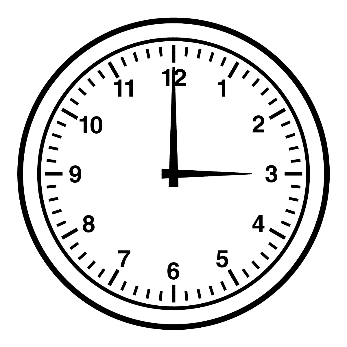Free Clock Outline, Download Free Clock Outline png images, Free