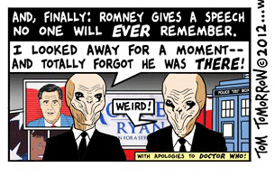 Doctor Who thing of the day: Silence make appearance at Republican 