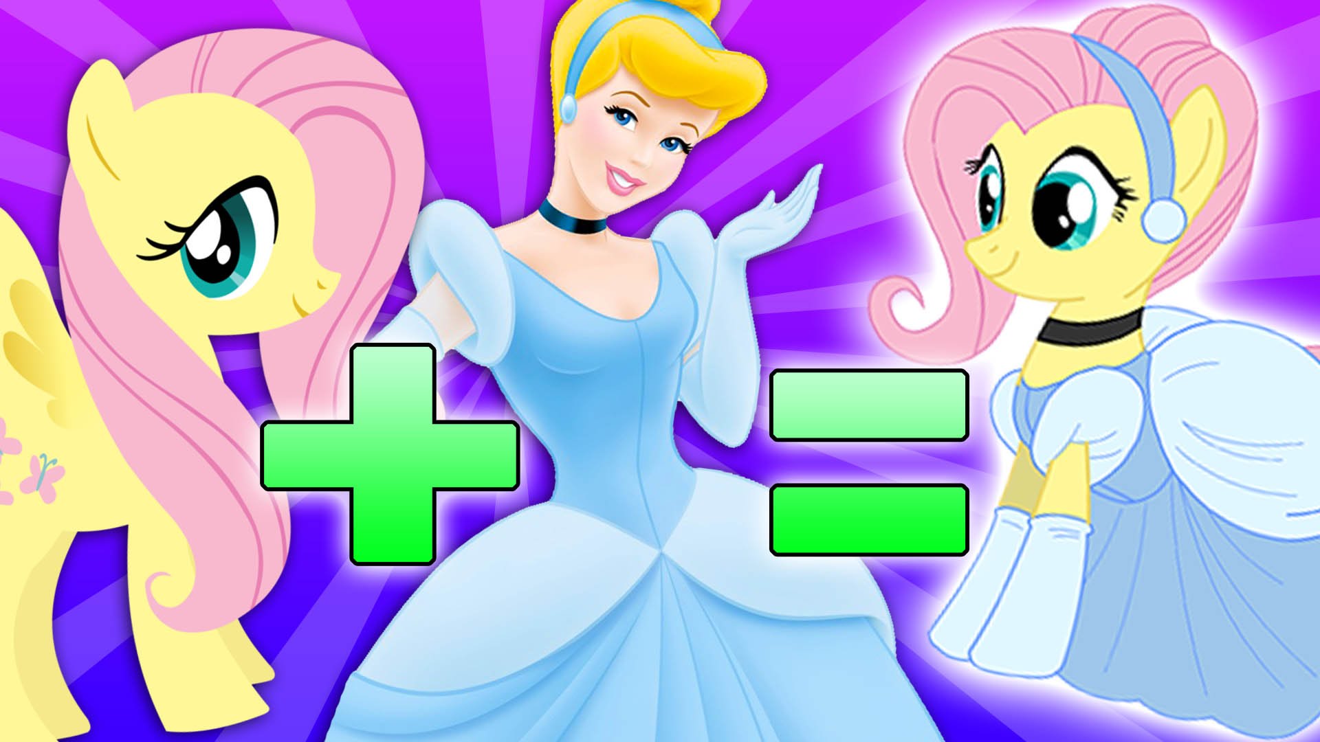 Disney Princess - My Little Pony | Character MASHUP! - YouTube