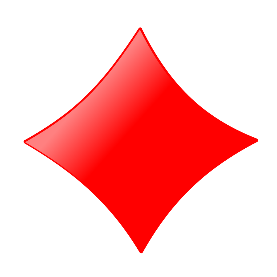 Card Diamond Symbol - Clipart library