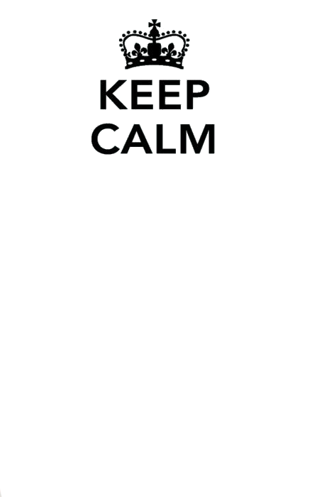 keep calm clipart - photo #30