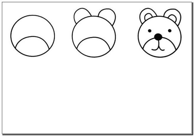 simple drawings for kids step by step