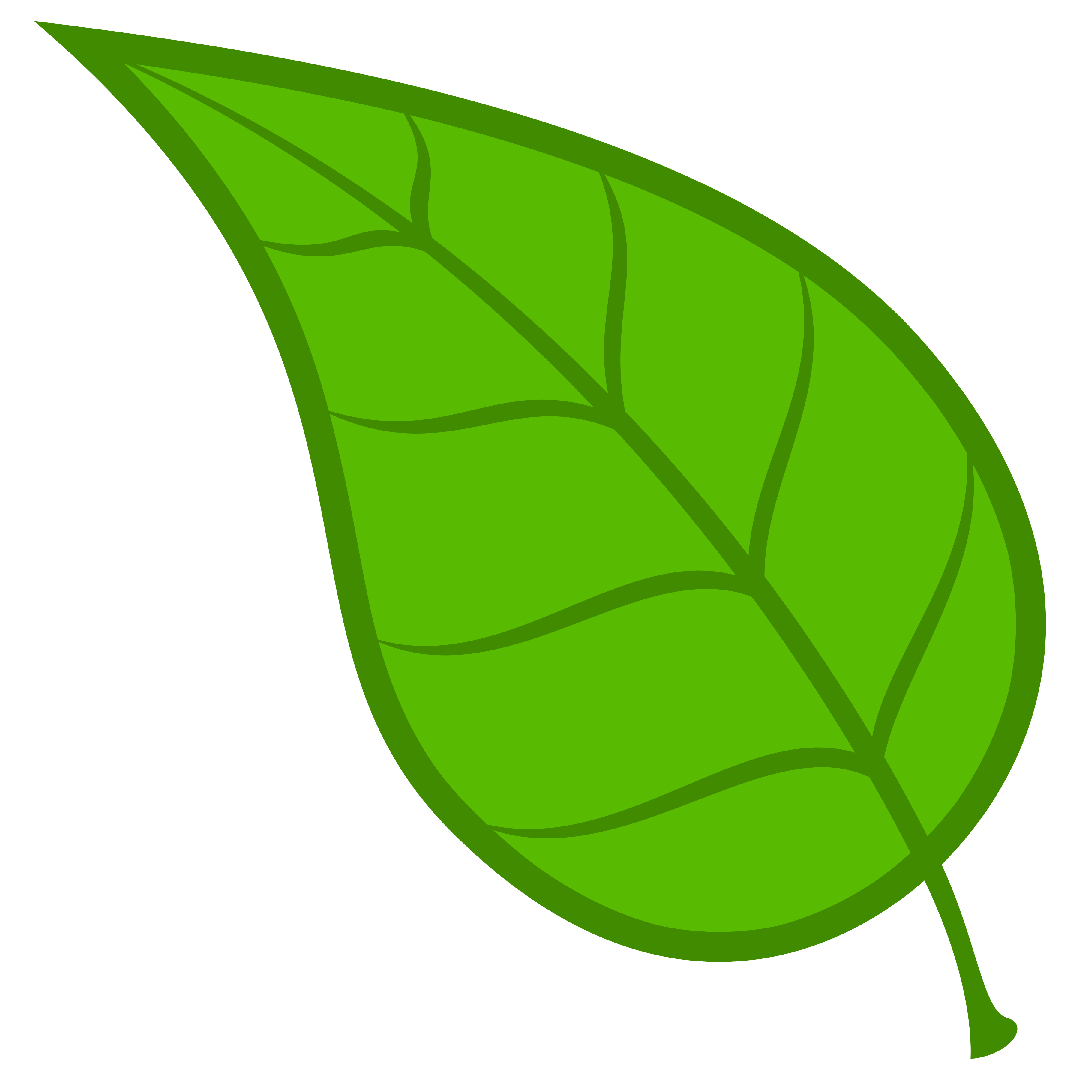 Leaf Vector - Clipart library