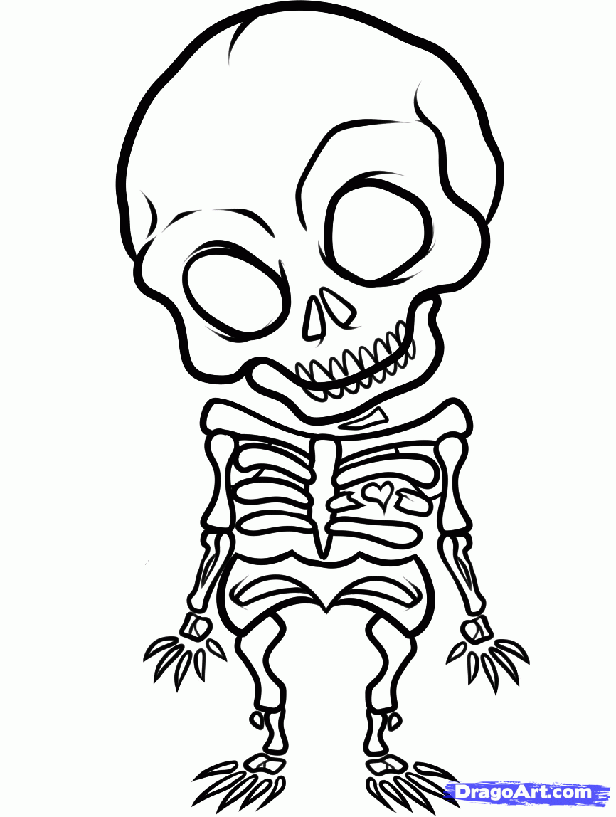 Free Simple Skull Drawings, Download Free Simple Skull Drawings png