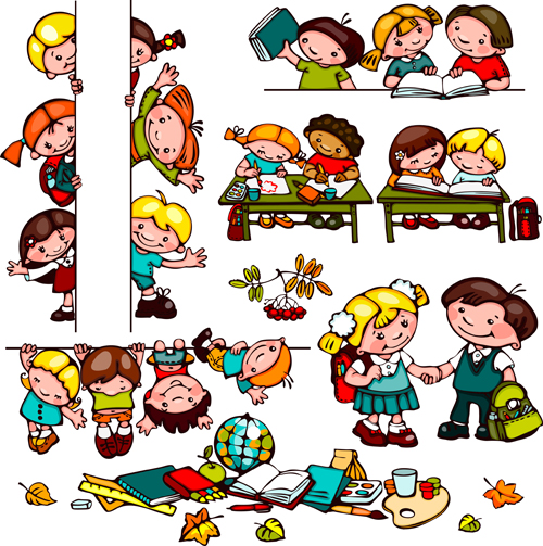 Free School Children Cartoon, Download Free School Children Cartoon png  images, Free ClipArts on Clipart Library