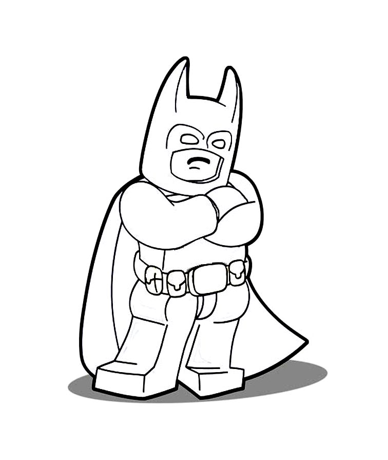 lego Batman 1 Colouring Pages (page 3)