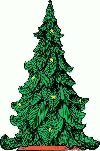 Free Christmas Tree Clipart - Public Domain Christmas clip art 